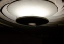 Photo flush mount light