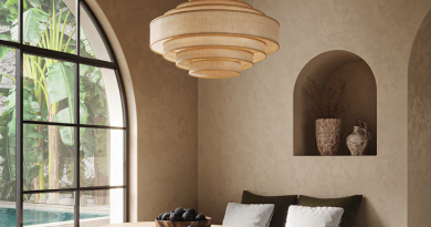 Coastal Style Linen Shade Wall Washer Light for Beachy Interiors