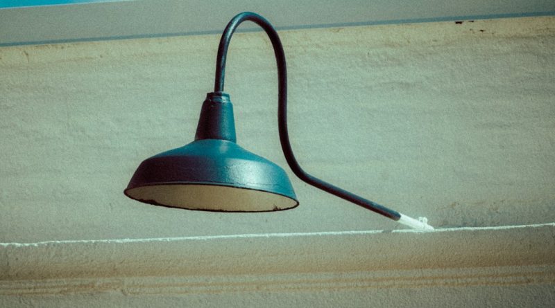 Photo coastal linen shade wall washer light